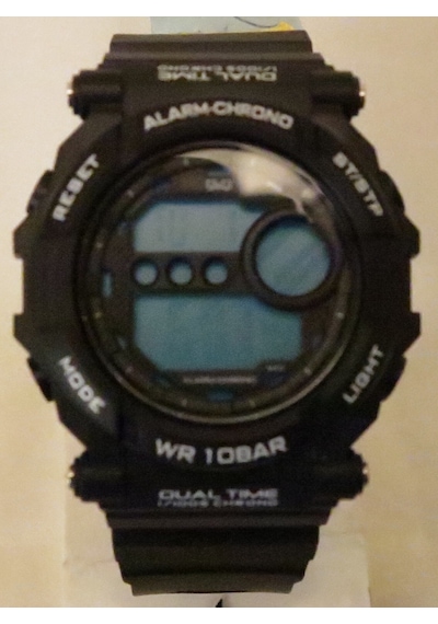 Q&Q Dijital-Silikon Erkek Kol Saati(M136J002Y)WR10BAR-ALM