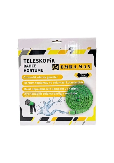Jenerik Teleskopik Bahçe Hortumu 20 M