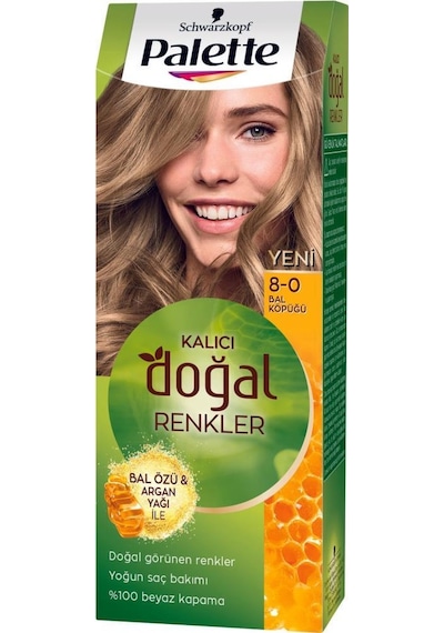Palette Doğal Renkler 8.0 Bal Köpüğü