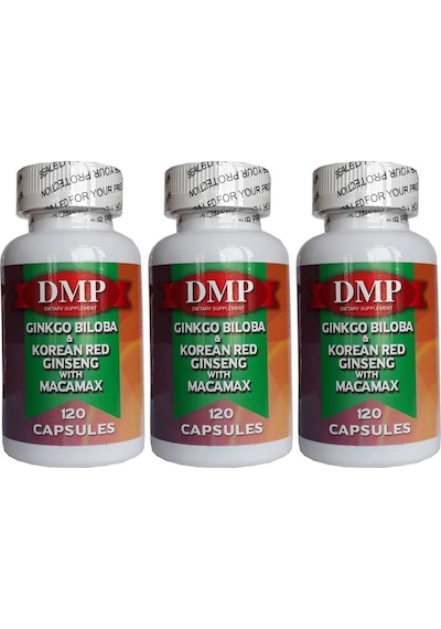Dmp Ginkgo Biloba Korean Red Ginseng Macamax 3X120 Kapsül