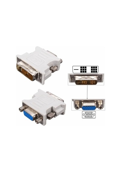 18+1 Dvi Vga Çevirici 19 Pin Dvi Vga Çevirici