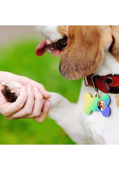 Epoksi Silikon Kalıp Kemik Kedi Ve Köpek Çoklu Tasma Takı İsimlik Kalıbı 6'lı Beyaz