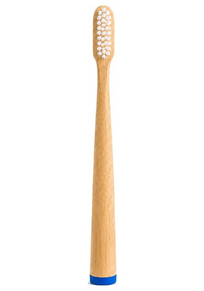 Ahşap - Bambu Mavi Sap - Ayaklı Diş Fırçası 5580