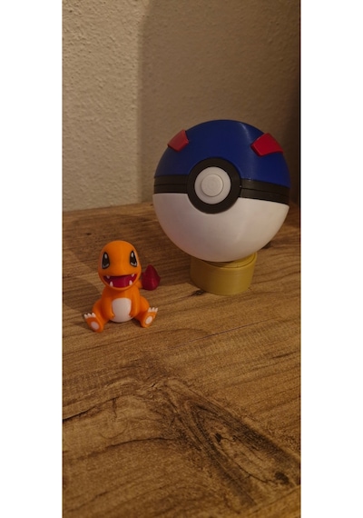 Pokemon Great Poke Topu Charmander Hediyeli