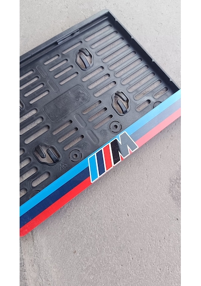 M Logo Motor Plakalık Motosiklet Plakalık İsimli Motor Plakalık Bmw M Logo Motorsiklet Plakalık