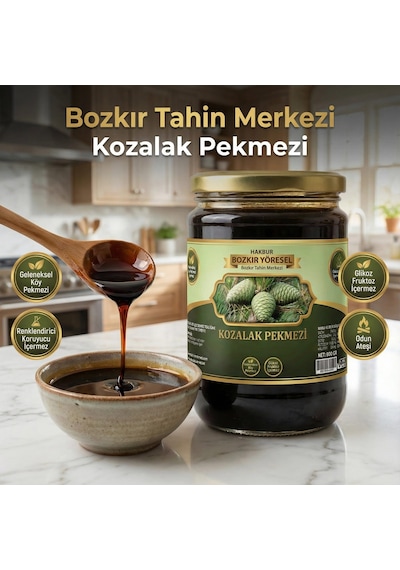 Bozkır Tahin Merkezi Geleneksel Kozalak Köy Pekmezi 800 G