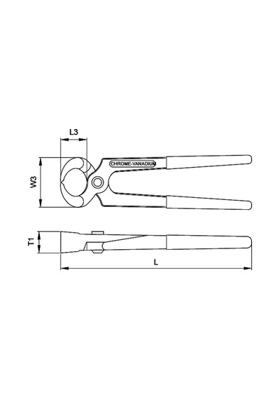 Ceta Form E35-54-0160 Marangoz Kerpeteni 160 Mm
