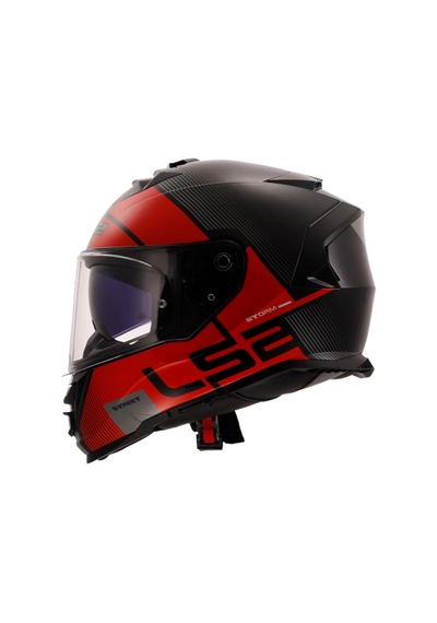 Ls2 Storm 2 Epıc Siyah-kırmızı Kask Kırmızı