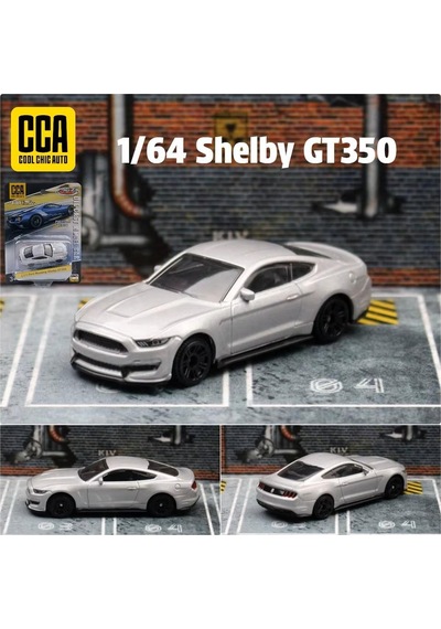 Cca Premium Series Ford Mustang Shelby Gt350 Gümüş 1/64 Model Araba