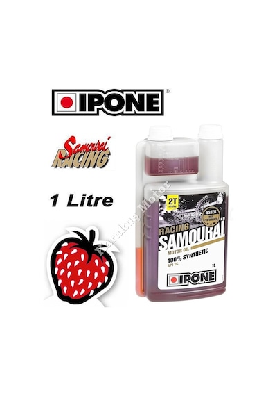 Ipone Samourai Racing 2T Esterli Motor Yağı Sentetik 1 Lt
