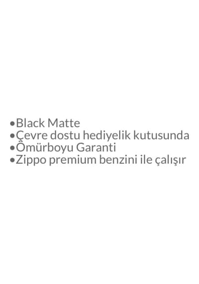 Zippo Marka Benzinli Çakmak--Amerikan N11.3760