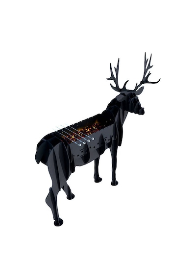 Mangal Barbekü Ayaklı Mangal Geyik Model