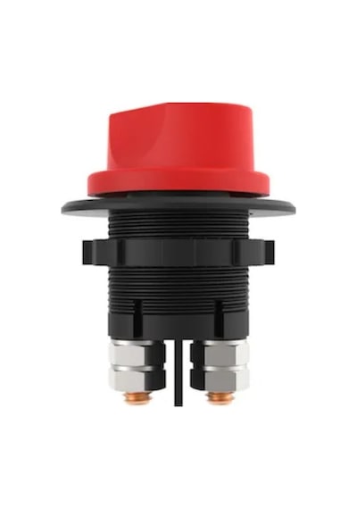 Devre Kesici Mini Dc 12v-24v Akü / Güneş Paneli Devre Kesici - Beyaz-1903