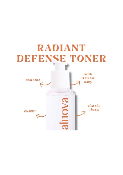 C Vitamini & Ferulik Asit Içeren Antioksidan Cilt Tonu Eşitleyici Toner - Radiant Defense Toner