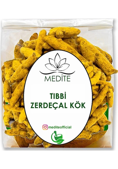 Tıbbi Zerdeçal Kök Tane Doğal Yeni Hasat 300 Gr