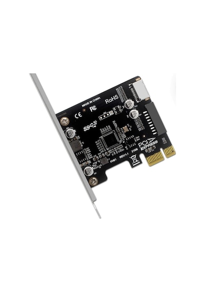 4614 Pci-e Express To Type-e Usb 3.0 19 Pin Vl805 Anakart Ön Pane