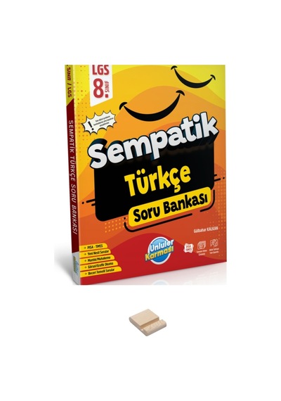 Lgs 8. Sınıf Sempatik Türkçe Soru Bankası Ve Telefon Standı