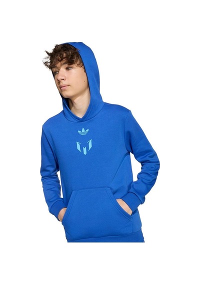 Adidas Çocuk Mavi Sweatshirt Messı Hoodıe Y Jy9542 Mavi