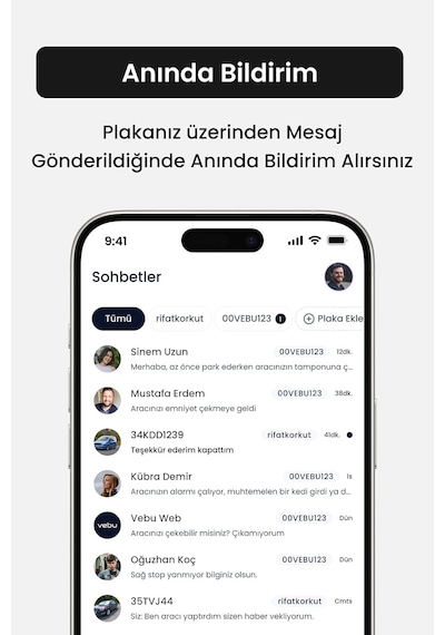 Vebu Araç Qr Kod Cam Etiketi, Dijital Numaratör, Plaka Üzerinden Ulaşılabilir Ol
