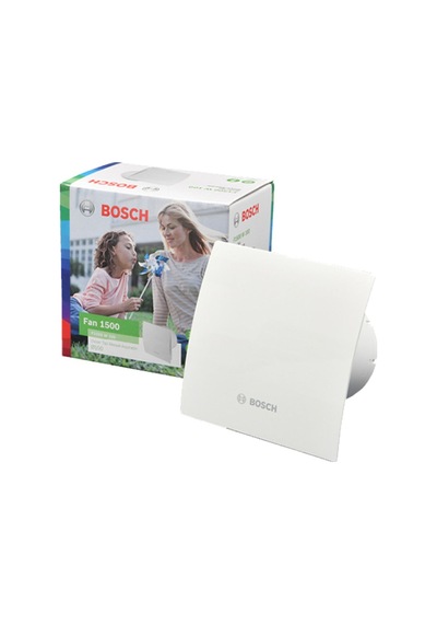 Fan 1500 DH W 100 Nem Sensörlü Ve Zaman Ayarlı Duvar Tipi Aksiyal Banyo Fanı