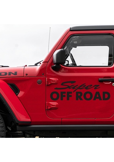 Super Off Road Sticker, Oto Sticker, Pick Up Sticker