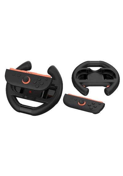 Nintendo Switch 2 Direksiyon İkili Paket Siyah Nintendo Switch 2 Wheel