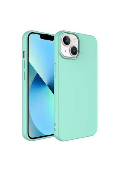 Apple Uyumlu iPhone 14 Plus Uyumlu Zore Mara Lansman Kılıf-açık Yeşil Açik Yeşil -