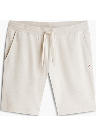 Tommy Hilfiger Essentıal Terry Sweatshort Erkek Bej Eşofman Altı - Mw0mw37240