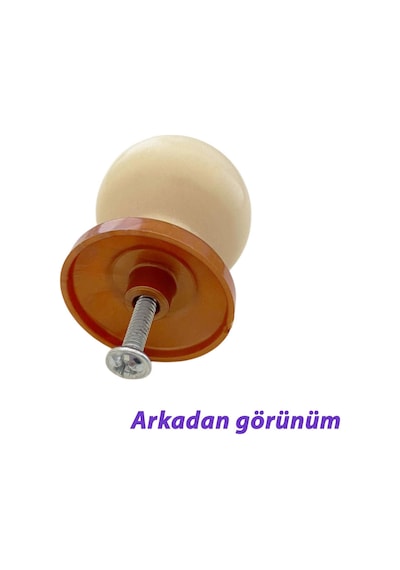 15 Adet Kamelya Kulp Krem Polimer Düğme Kulp Bakır Tablalı Mobilya Mutfak Dolabı Çekmece Kulbu Kulpları
