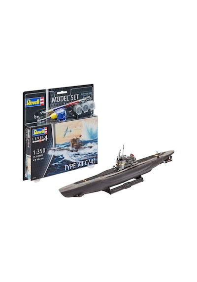 Revell Maket Seti Alman Denizaltı Tip Vıı C 41 65154