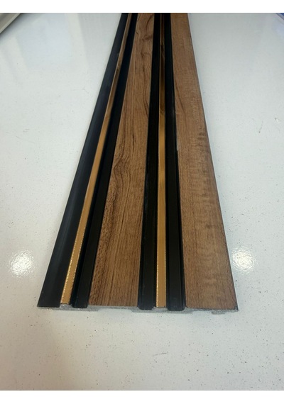 Polimer Gardenyagold Duvar Ofis Tv Arkası Koridor Dekoratif Panel 5 Adet 55 Cm