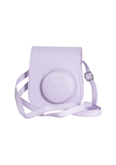 Fujifilm Instax Mini 12 Fotoğraf Makinesi + 20'lu Film + Mini Albüm + Deri Kılıf Seti Lila