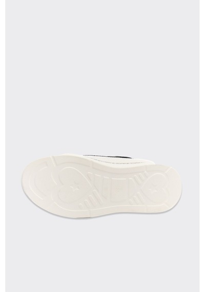 Derinet Yüksek Taban Bağcıklı Fileli Günlük Kadın Sneaker Siyah Siyah