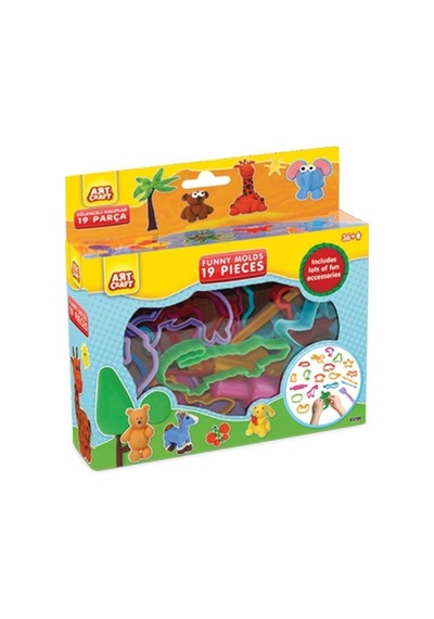 Art Craft Eğlenceli Kalıplar 19 Parça