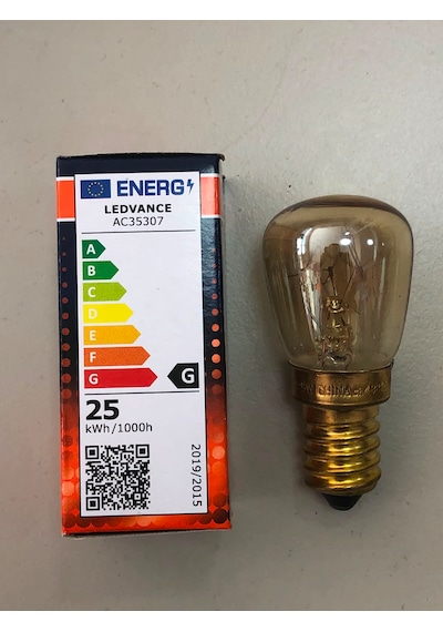 10 Adet Osram 25w E 14 Fırın Ampülü 300 Derece