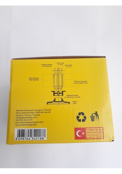 Atlantik Bio Sponge Atl-300 Filtre