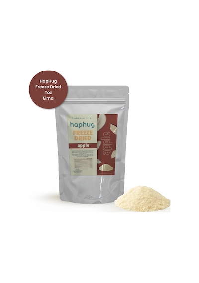 Freeze Dried Toz Elma - Toptan Paket 1 Adet