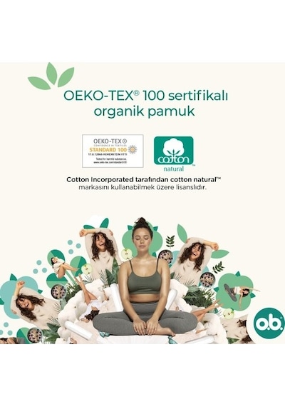 O.B Organic Tampon Normal 16'lı