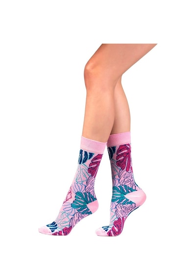 Ozzy Socks Çiçek Desenli Çorap (407226950) Çok Renkli