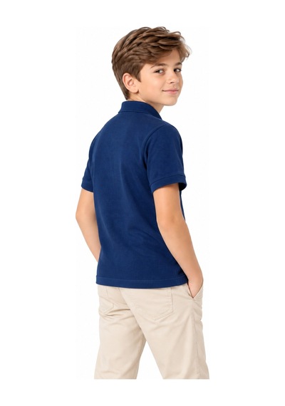 Baglan Erkek Lacivert Polo Yaka Tişört 14-17 Bgl-st05696