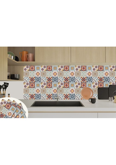 Tink KENDİNDEN YAPIŞKANLI KARMA AGORA DESENLİ PVC KARO 30X30