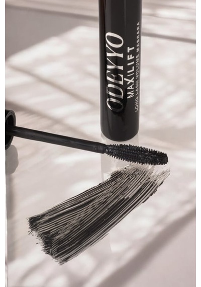 Odeyyo Long Lash Volume Maskara Hacim Veren, Dolgun, Kıvrık & Uzun Kirpik, Kalıcı Siyah 12'li Pak