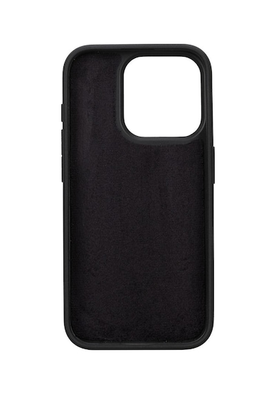 Apple Uyumlu   iPhone 15 Pro Deri Cüzdanlı Kılıf   Mwwn Rst1 Siyah