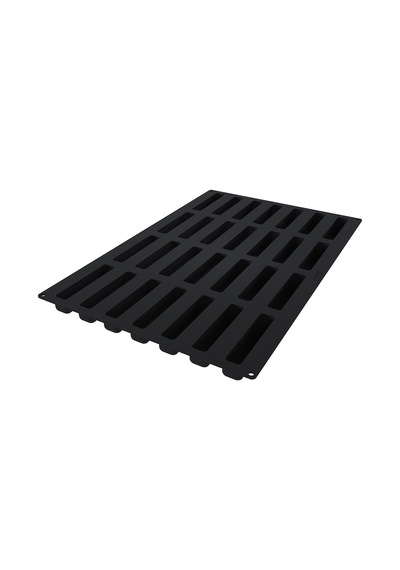 40.483.20.0000 Silikomart Sq083 Strıpe Eclaır 40 60 Cm Silikon Kalıp Kahverengi