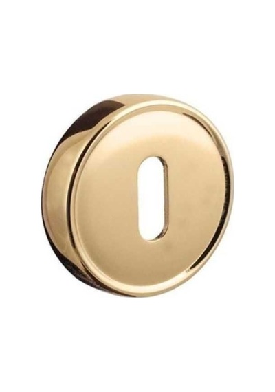 System Yuvarlak Oda Kapı Rozeti Gold Renk Ro14n Gl