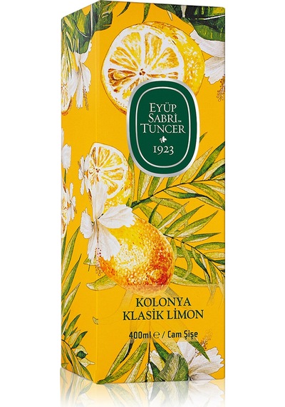 2 Adet Eyüp Sabri Tuncer Kolonya Limon Cam 400 Ml
