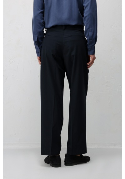 Antioch Relaxed Fit Pileli Erkek Pantolon Lacivert