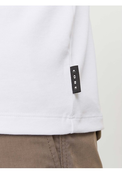 Jack & Jones JCOFUSION Erkek  Beyaz Tişört