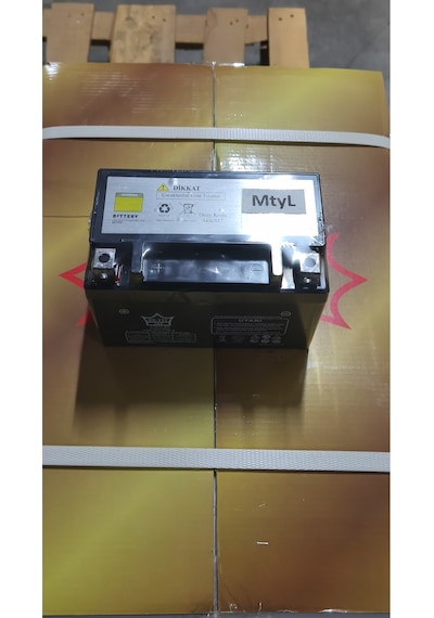 Mondial 125 Rr Uyumlu Kaliteli Hazır Şarjlı Akü 12 V 7 Ah