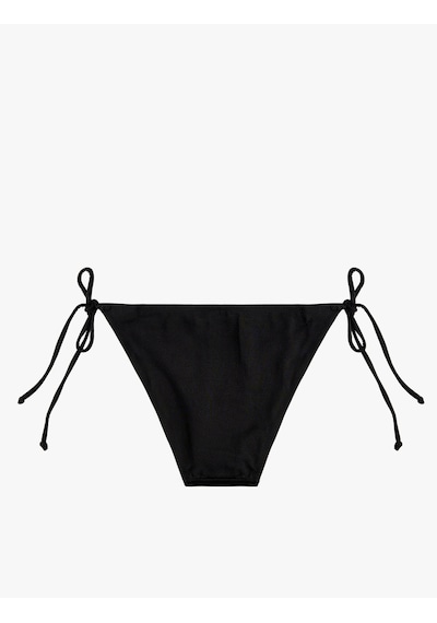 Koton Yanları Bağlamalı İpli Bikini Altı Siyah 6sak00019mm